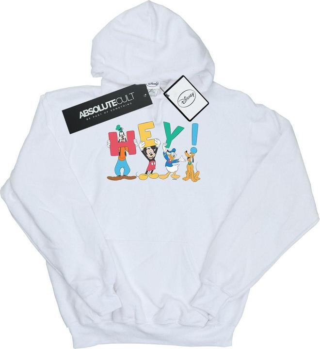 Immagine prodotto Disney Mickey Mouse Friends Hey Felpa con Cappuccio Uomo (XL)