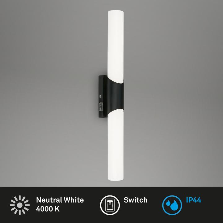 Actual product image Briloner LED bathroom light (1300 lm)