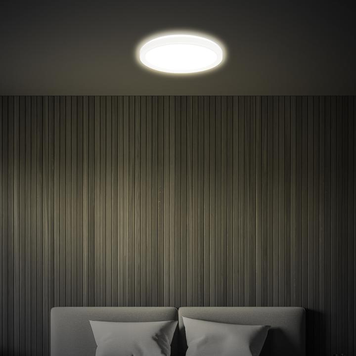 Produktbild Briloner LED Panel, white, 1xLED-Board/16W/1900lm 4000K, on/off, IP20 (1900 lm)