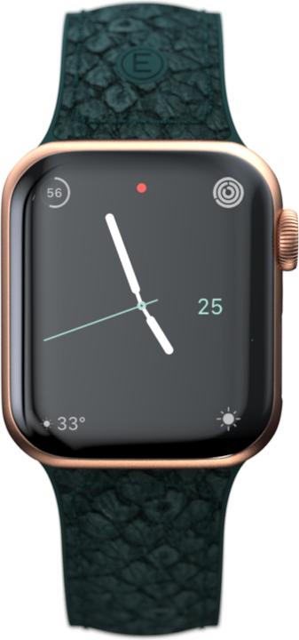 Immagine prodotto Njord Cinturino Jord Per (40 mm, 41 mm, Chiusura in acciaio inox, Pelle di salmone, Pelle Vegan, Apple Watch)