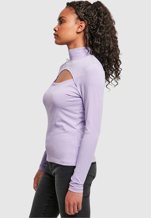 Actual product image Urban Classics Ladies Cut-Out Turtleneck Longsleeve (4XL)