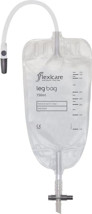 Immagine prodotto Flexicare Sacchetto per urina 750ml 30cm Valvola di scarico antireflusso (10pz)