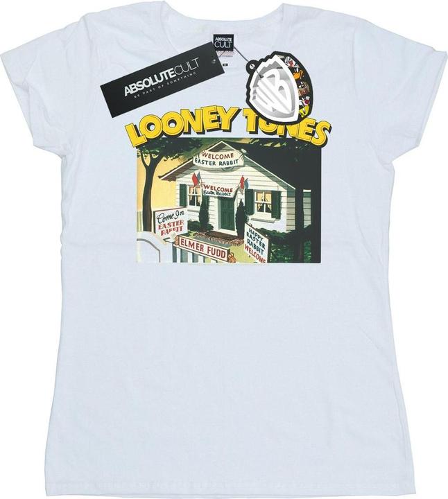 Image du produit Looney Tunes - T-shirt ELMER FUDD WELCOME EASTER RABBIT - Femme (S)