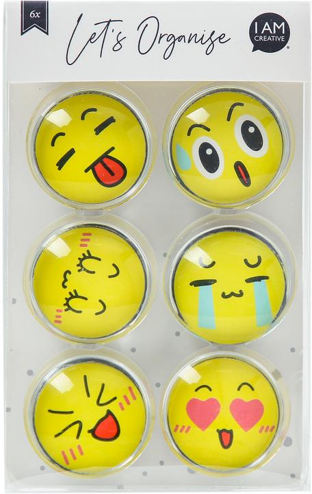 Actual product image I Am Creative Decomagnets (6 x)