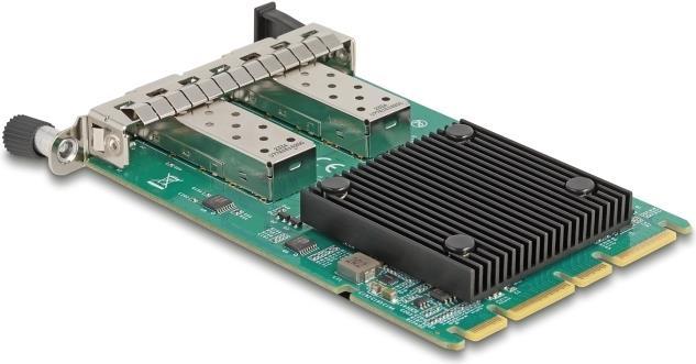 Image du produit Delock Carte OCP 3.0 vers 2 x SFP+ 10 Gigabit LAN (PCI Express 4.0)