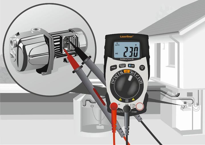 Produktbild Laserliner MultiMeter Pocket XP (CAT IV 600V, CAT III 600V)