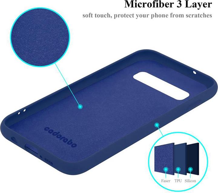 Actual product image Cadorabo TPU Liquid Silicone Case Cover (Samsung Galaxy S10)