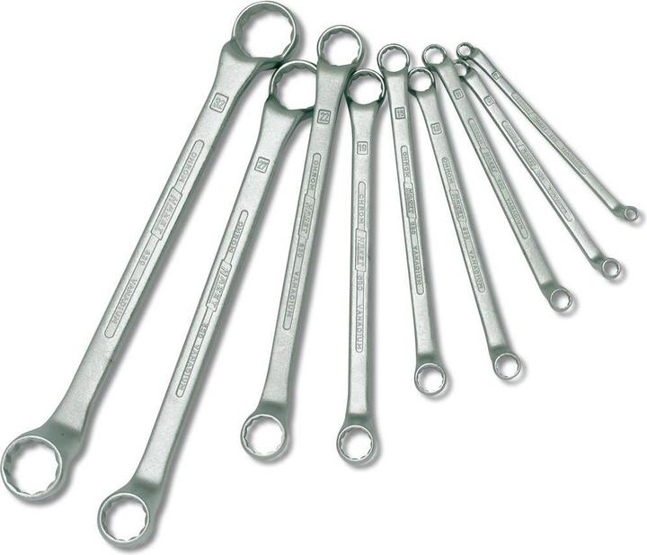 Produktbild HAZET Doppel-Ringschlüssel Satz 630/12 ∙ Aussen Doppel-Sechskant Profil ∙ 6 x 7 - 27 x 32 ∙ Anzahl W… (32 mm, 18 mm, 11 mm, 12 mm, 20 mm, 19 mm, 27 mm, 15 mm, 13 mm, 25 mm, 6 mm, 21 mm, 7 mm, 14 mm, 29 mm, 8 mm, 10  mm, 30 mm, 23 mm, 26 mm, 22 mm, 17 mm, 28 mm, 9 mm, 16 mm, 24 mm, 31 mm)