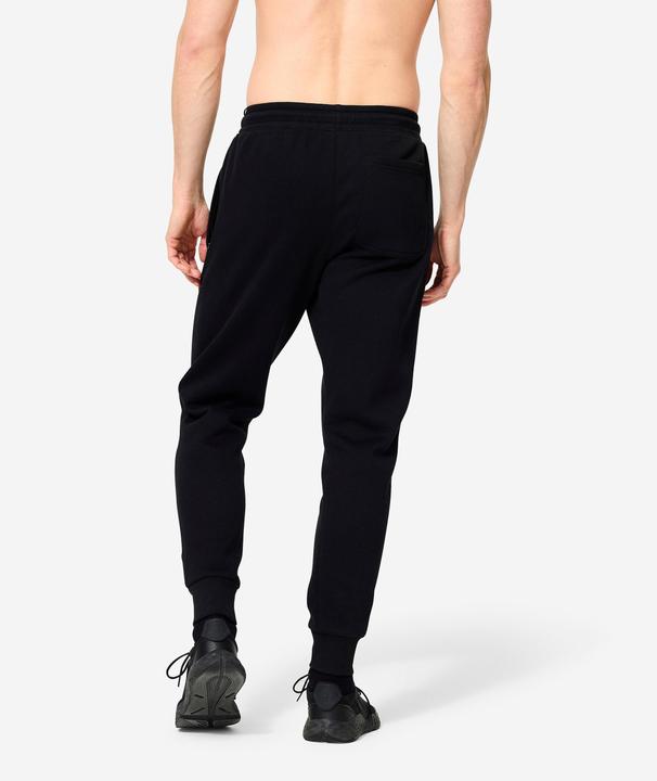 Immagine prodotto Domyos Jogginghose Herren Fleece schwarz (W32)