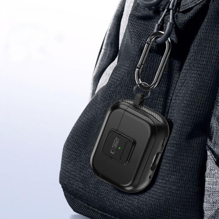 Image du produit Tech-Protect DEFENDER HOOK MAGSAFE Apple AIRPODS PRO 1 / 2 BLACK