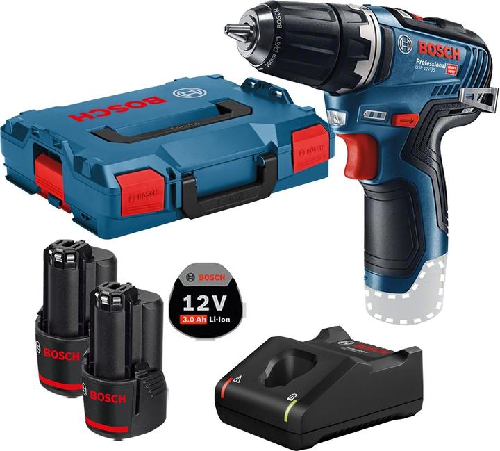 Bosch Professional GSR 12V-35 (Akkubetrieb)