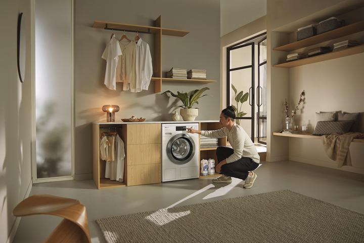 Immagine prodotto Miele Waschmaschine WEG885 WPS PowerWash&TwinDos&Steam (9 kg, A destra)