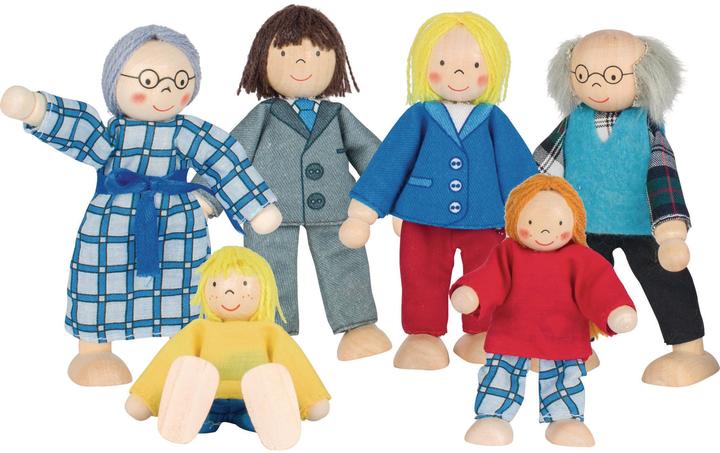 Produktbild Goki Stadt-Puppe-Haus-Familie