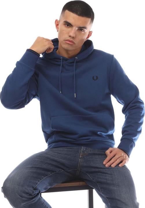 Actual product image Fred Perry Mens Tipped Hoodie (XS)