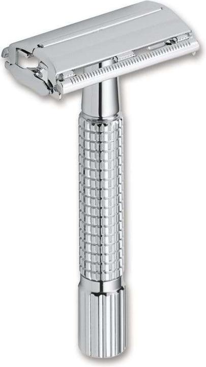 Actual product image Böker Straight Razor Butterfly Chrome
