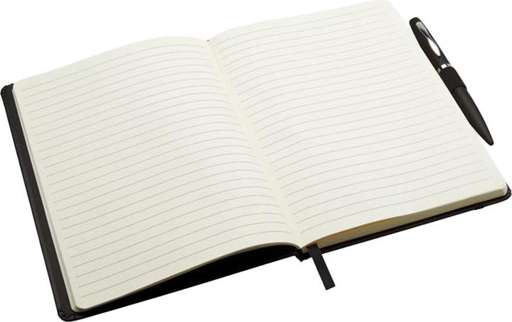 Image du produit MidOcean - Cahier et stylo NOTAPLUS (A5, À rayures)