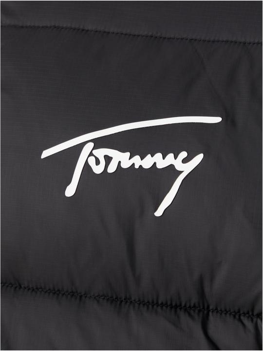 Actual product image Tommy Hilfiger Tommy Jeans Men's TJM Signature Puffer Padded Jackets, Black, M (M)