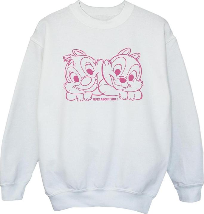 Produktbild Disney Chip 'n' Dale Nuts About You Sweatshirt Mädchen (140, 146)