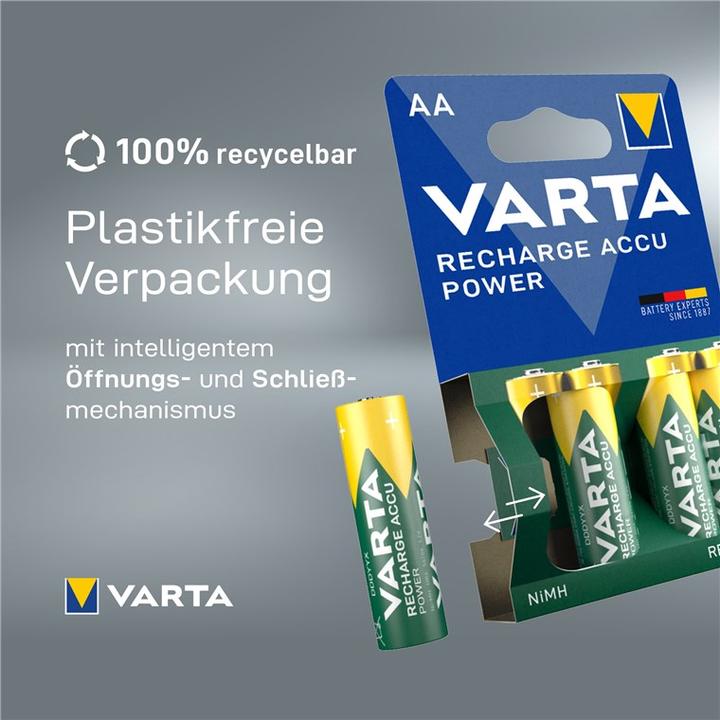 Produktbild Varta Recharge Accu Power (2 Stk., AA, 2600 mAh)