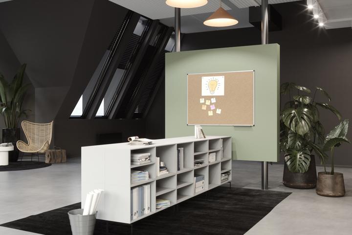 Actual product image Legamaster Pinboard Unite 45 cm x 60 cm, Brown (Bulletin board, 60 x 45 cm)