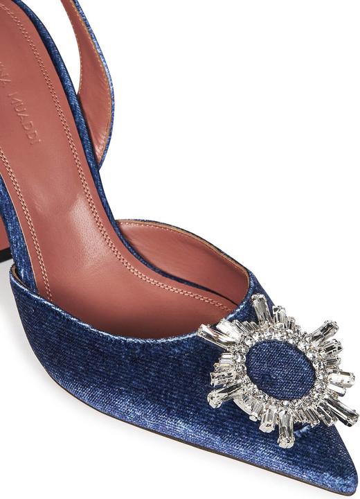 Produktbild Amina Muaddi With Heel Blue (38)
