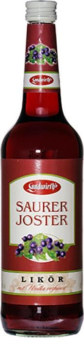 Produktbild Landwirth Saurer Joster Jostabeerlikör von