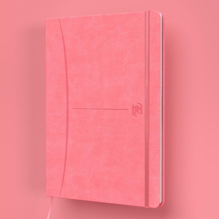 Actual product image Oxford Notebook "Signature", A5 (A5, Checked, Hardcover)