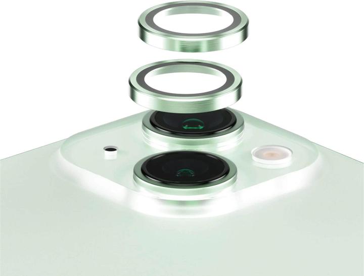 Immagine prodotto PanzerGlass Protezione dell'obiettivo della fotocamera Hoops (1 Pezzo/i, Apple iPhone 15 Plus, Apple iPhone 15)
