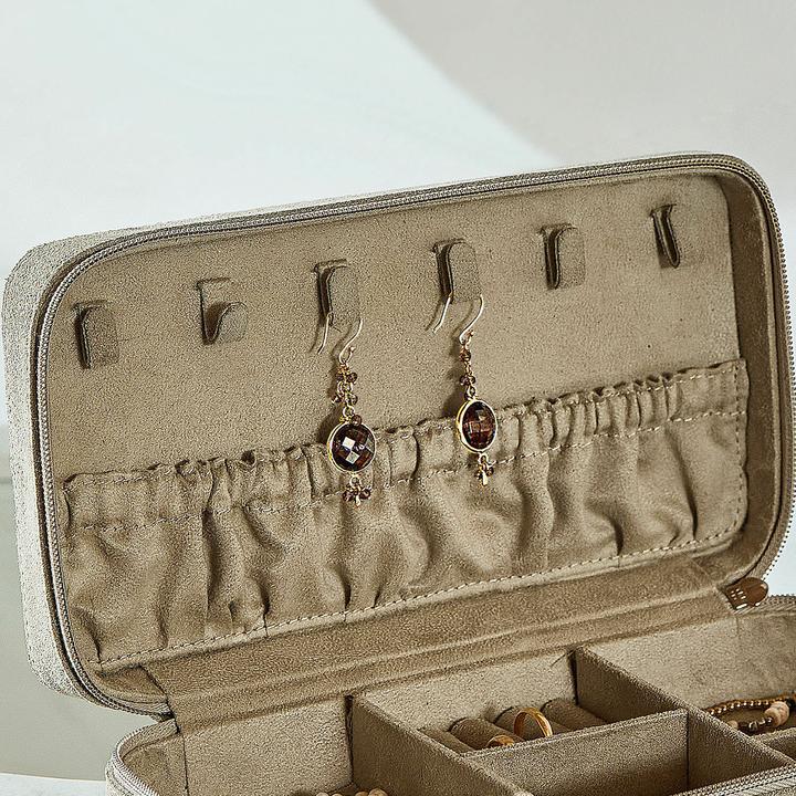 Produktbild Loberon Ohrringe Brixal braun/silber (Silber, Verzierung: Topas-Edelstein)