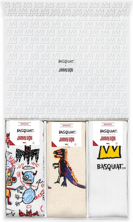 Image du produit Jimmy Lion chaussettes athletic basquiat (x3) (Lot de 3, 36, 40)