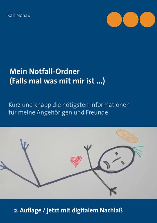 Image du produit Mon dossier d'urgence (en cas de problème avec moi...) (Allemand, Karl Nohau, 2019)