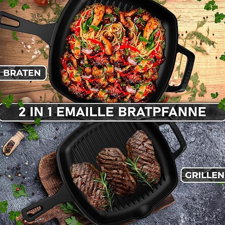 Produktbild Kaisertal Bratpfanne mit langem Griff (Bratpfanne, Gusseisen)