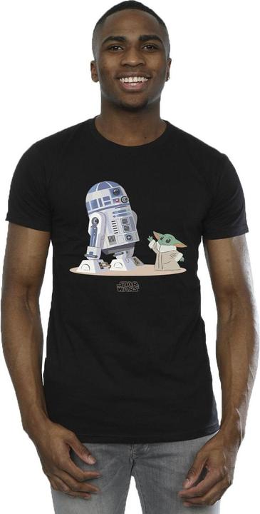 Produktbild Star Wars The Mandalorian R2D2 And Grogu TShirt (M)