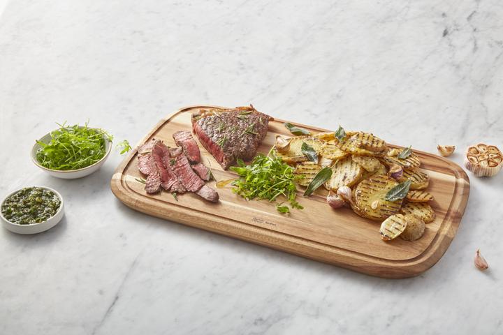 Produktbild Tefal Jamie Oliver by Grosses Akazienholz-Schneidebrett 49 cm X 28 cm X 2,5 cm