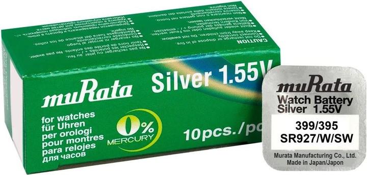 Produktbild Murata Knopfzellen 395 (10 Stk., 52 mAh)