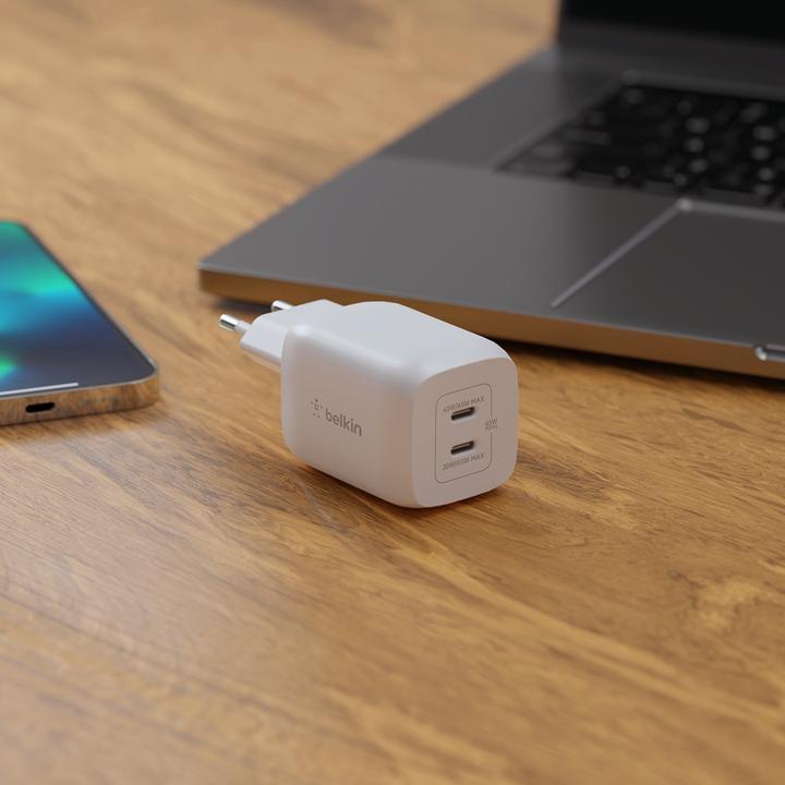 Produktbild Belkin Boost Charge Pro 2-Port GaN Charger (65 W)