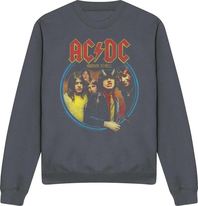 Actual product image AC/DC Unisex Adult Highway To Hell Sweatshirt (XXL)