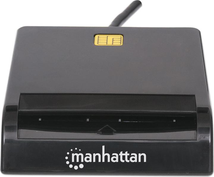 Productafbeelding Manhattan USB-A aansluiting, chipkaartlezer, extern (USB 2.0)