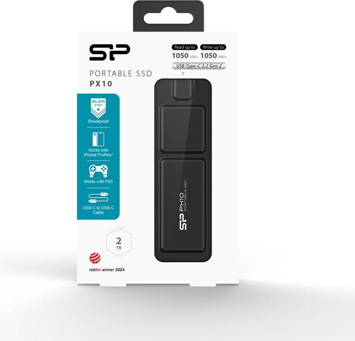 Actual product image Silicon Power PX10 (2000 GB)