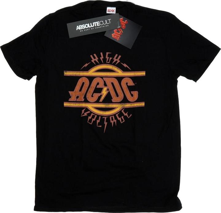 AC/DC High Voltage Distressed Logo TShirt
