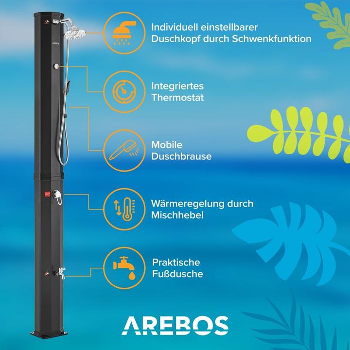 Image du produit Arebos Douche solaire