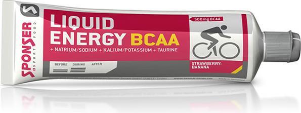 Produktbild Sponser Liquid Energy BCAA (Erdbeer, Banane, 20 Stk., 1400 g)