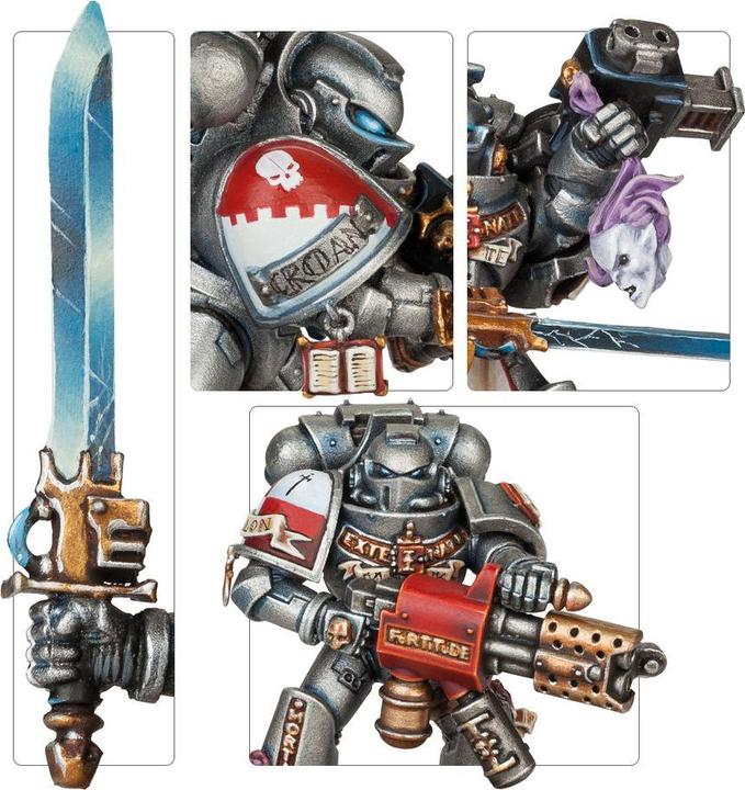 Actual product image Games Workshop Warhammer 40k - Grey Knights Strike Squad (Plastic)