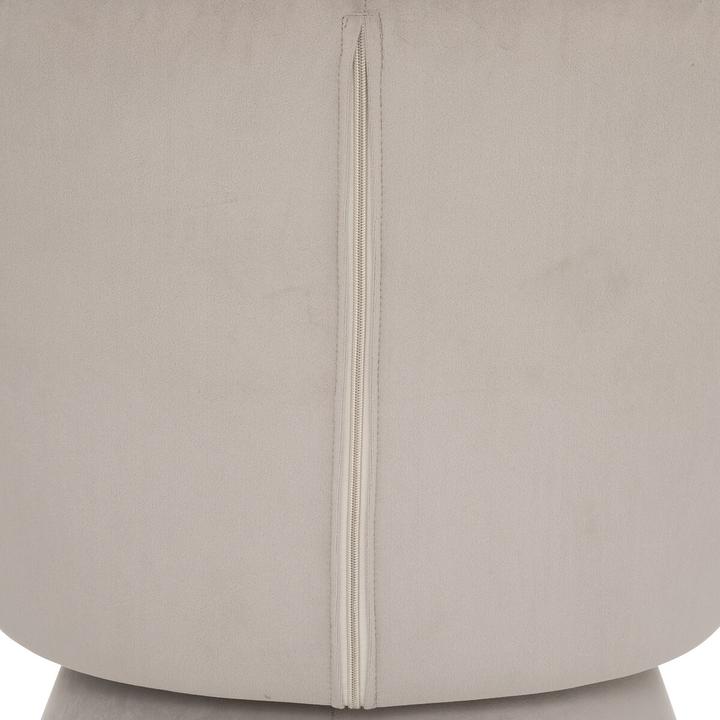 Actual product image Atmosphera Armchair velvet plopi gr, grey
