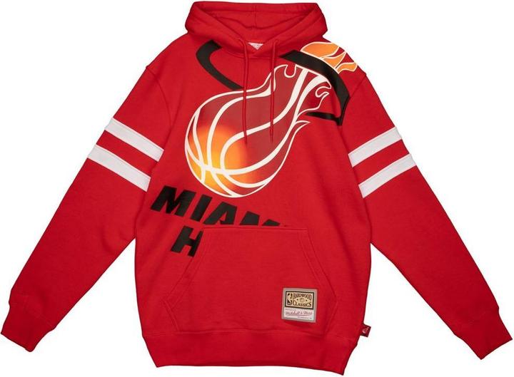 Mitchell & Ness fleece mit kapuze miami heat substantial (XL)