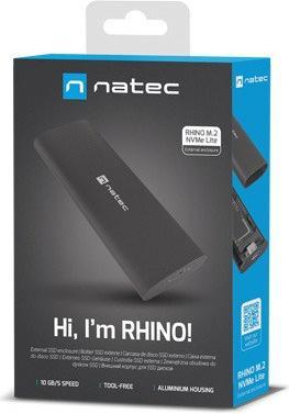 Produktbild Genesis NATEC NKZ-2286 Speicherlaufwerksgehäuse SSD-Gehäuse Schwarz M.2 (M.2)
