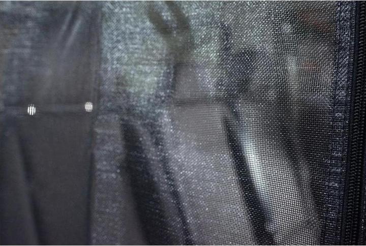 Actual product image VanQuito Mosquito net with sliding doors, left