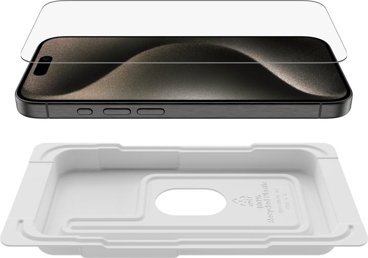Produktbild Belkin ScreenForce Pro UltraGlass2 (1 Stück, Apple iPhone 15 Pro)