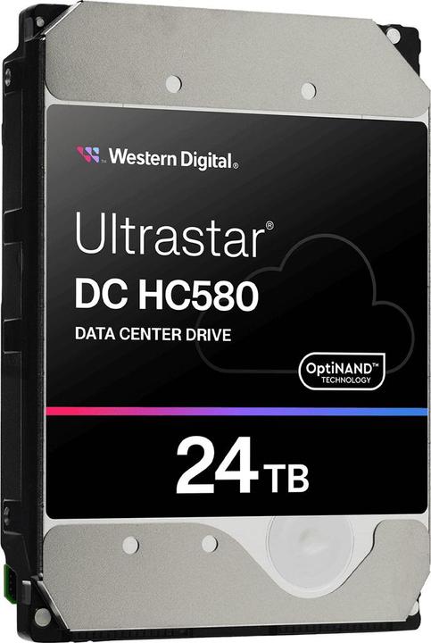 Actual product image WD Ultrastar DC HC580 OEM (24 TB, 3.5", CMR)