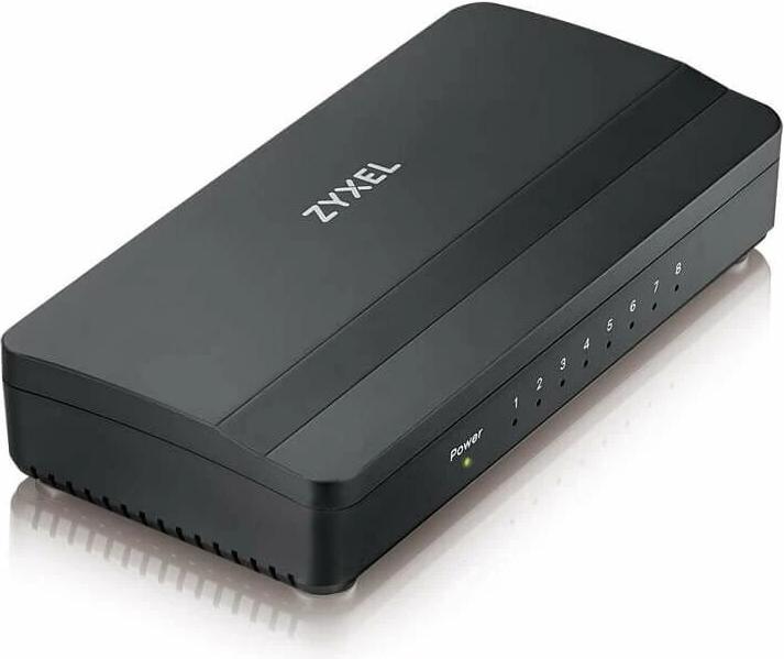 Immagine prodotto Zyxel GS-108SV2 Switch per supporti Ethernet Gigabit da tavolo a 8 porte Gigabit Ethernet (8 Porti)